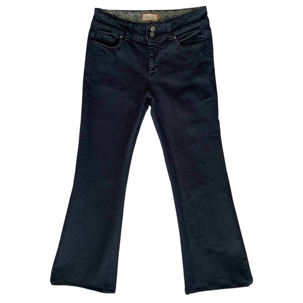 Paige Black Hidden Hills Bootcut Jeans - Size 29 - Y2K Vintage Premium Denim